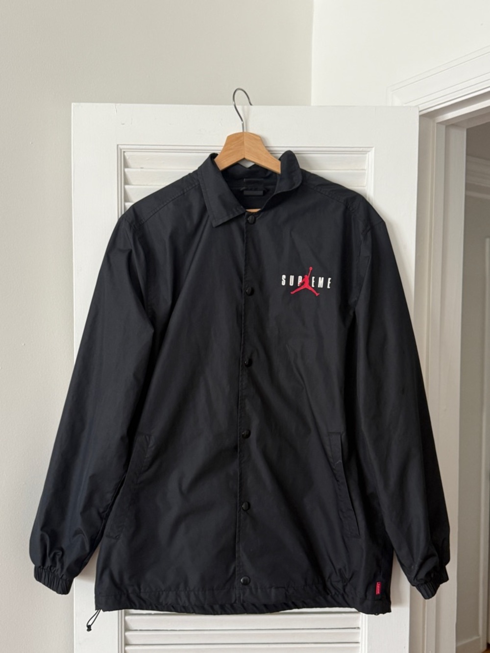 Supreme x Jordan Brand Coach’s Jacket, Size L